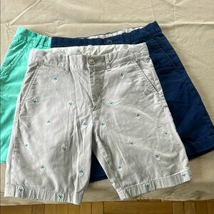 Boys size 12 formal shorts - 2 crewcuts and 1 tabs